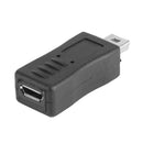 Homever Mini USB 5Pin Male to Micro USB Female T Shape V3 to V8 Adapter Convert
