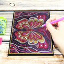 DIY Butterfly Special Shaped Diamond Painting 50 Pages A5 Sketchbook Crafts