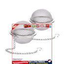 2pcs Stainless Steel Tea Ball, Loose Leaf Tea Strainer Infusers, 2.3 inch  Newly