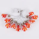 Outdoor Fall Decor Maple Leaves Fall Garland Lights String with 13.2FT 10 Bulbs