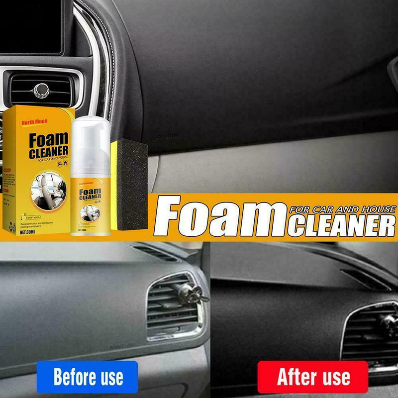30ML Multi-purpose Foam Cleaner Cleaning Agent Automoive Car Interior Foam Z6E9