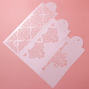 DIY Template Cake Decorating Tool Cake Lace Border Cupcake Stencil Fondant Mold