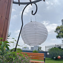 LED Solar Lantern Waterproof Outdoors Garden Yard Landscape Decor (White) Newly