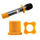 2pcs Wireless Microphone Anti-Roll Ring Shakeproof Mic Bottom Protection Sl