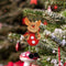 Christmas Tree Santa Pendant Hanging Classic Elk Deer Festive Home Decoration