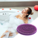Bathroom Bath Brush Silicone Massage Scrubber Baby Soft Hair Body Cleaning To