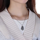 Day Couple Necklace Couple Collares Puzzle Heart Choker Heart Drop Pendant