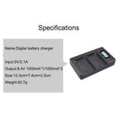 Charging Efficient for NP-F970 Battery for Sony Chargers Camera Battery Charger