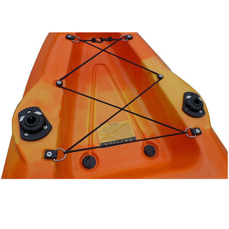 Kayak D Ring Buckle with Screws Elastic Rope Marine Boat Canoe Kayak Access