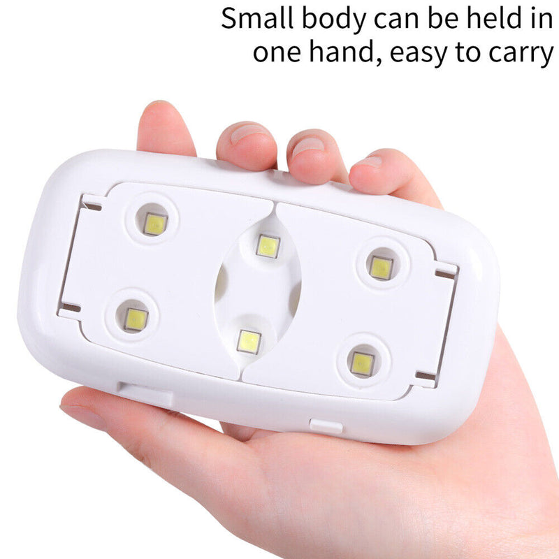 Practical Nail Dryer Lamp Automatic Sensor UV LED Light 8 Timer Light Manicure