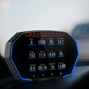 Head Up Display 4-Inch Car Electronic Voltage Alarm Overspeed Warning System