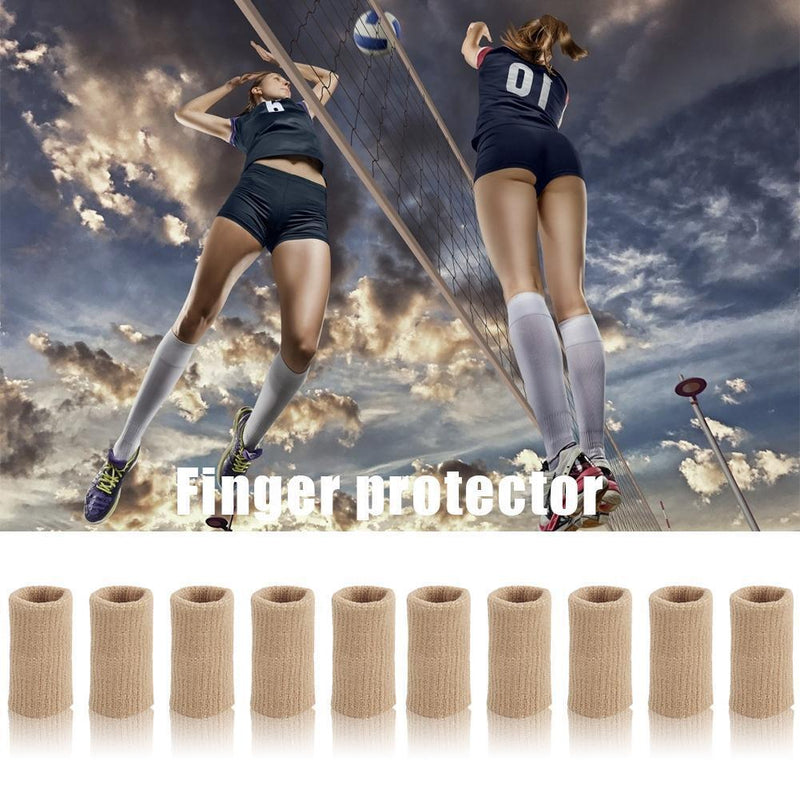 Comfortable Outdoor Sports Finger Joint Guard Protector Sleeve Finger Wrap
