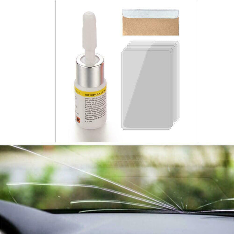 1 Set Windshield Repair Kit Window Glass Crack Car Sale Tool Windscreen E2Z4