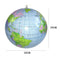 Earth Ocean Inflatable World Globe Earth Map Inflated Ball Educational Supplies