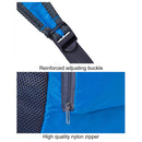 20L Men Women Backpack Folding Lightweight Trekking Travel Rucksack (Blue) Newly