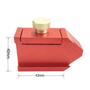 Woodworking Ruler Positioning Fixing Block Scribing Locator Limiter (Red) Newly
