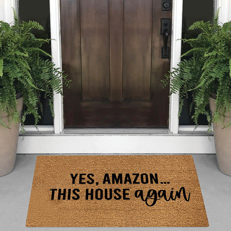 Entry Door Letters Mats Front Door Welcome Carpets Minimalist Style (A) Newly