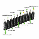 34 Tips Universal Charger Power Supply Adapter Plug Jack Kit For Laptop Notebook