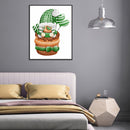 5D Diamond Painting Kit DIY Green Gnome Full Round Drill Mosaic Home Decorati