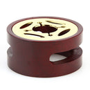 Wooden Deer Shape Wax Seal Stamp Sealing Wax Melting Pot Stove Warmer (B) Newly