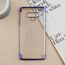 Ahomi Phone Case Crystal Clear Plating Bumper Soft TPU Rubber Case Cover Fits