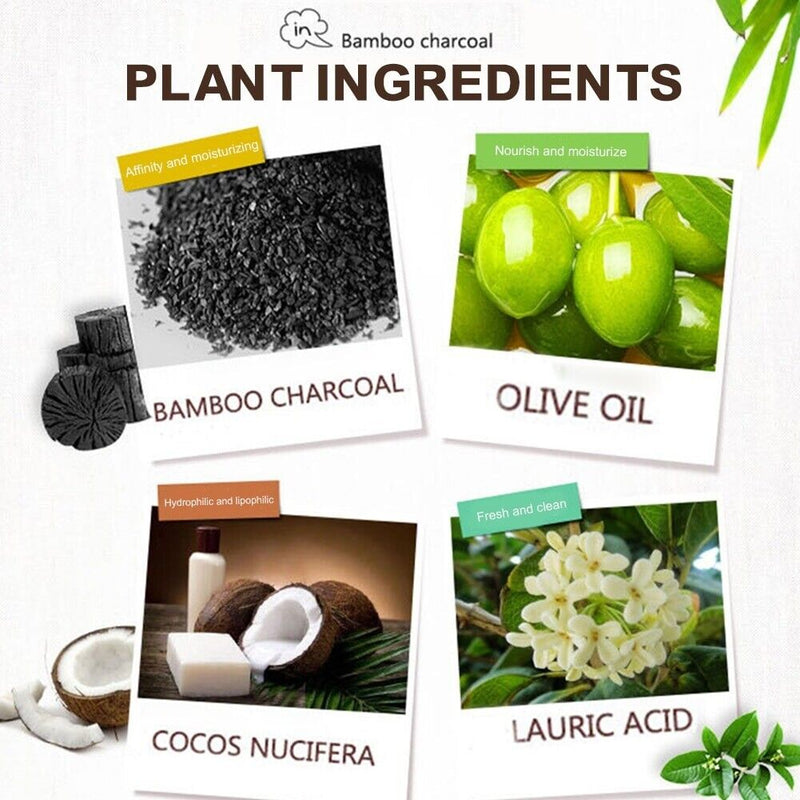 Women Private Intimate 100g Bamboo Charcoal Vagina Whitening Soap Skin Cleansing