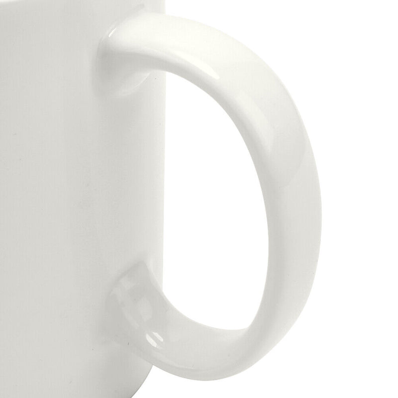 Ceramic Water Cup with Handle DIY Customized Coffee Mug Home Juice Milk Mug