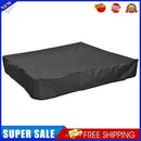 Waterproof Dust Cover Anti UV Sandbox Sandpit Shelter (Black 150x150cm)