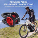 0 Degree MTB Road Bike Handlebar Stem 31.8/35mm Bicycle Riser Stems (Black)