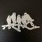 Little Bird Metal Cutting Dies Christmas Flower Leaves Hot Scrapbook