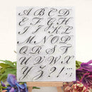 Alphabet Cake Stamp Tool Mold Cookie Cutter Embosser T5R0 Set Fondant Tool X1B3