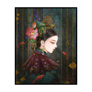 Full Embroidery 3 Strands 11CT Ancient Beauties Kit Stamped DIY Art Cross Stitch