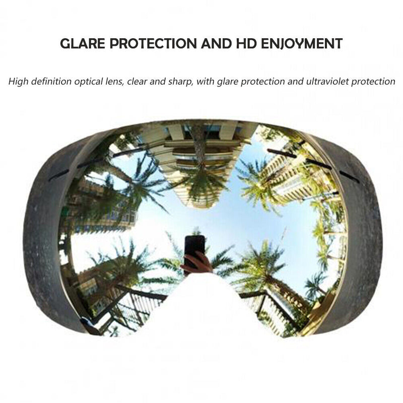 Ski Goggles Anti-fog UV Protection Men Women Snowboard Goggles for Winter S