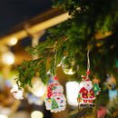Double-sided Christmas Diamond Painting Crystal Pendant for Trees Window Xm