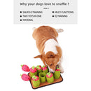Interactive IQ Dog Cat Snuffle Mat Puzzle Seek Food Feeder Chew Educational