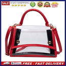 PVC Women Clear Crossbody Bag Summer Female PU Leather Handbags Phone Purses
