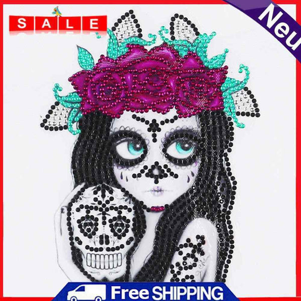 5D DIY Special-shaped Diamond Painting Cross Stitch Rhinestone Craft Home Decor