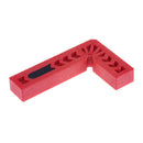 L Shape Right Angle Ruler Carpentry Measuring Gauges Positioning Tool(3inch