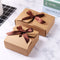 Gift Boxes 10 Packs, Kraft Paper, Presents Package Wrap (14 X 14 X 5cm) Newly