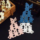 Santa Merry Christmas Embossing Stencil Cutting Dies Scrapbooking Cards Making