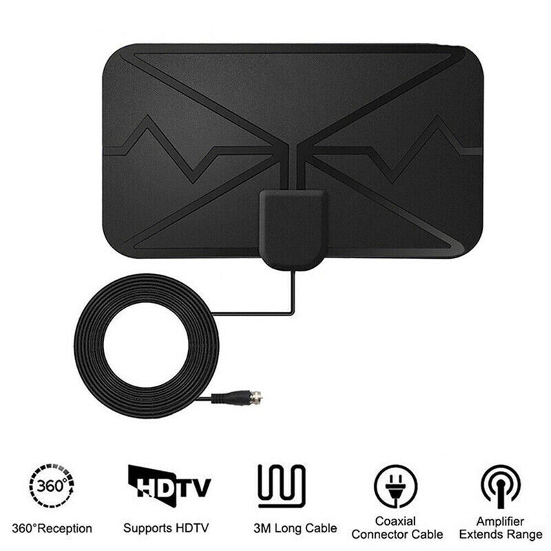 3600 Miles TV Antenna Upgraded Newest HDTV Indoor Digital Amplified TV Antennas