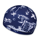 Swimming Caps Women Men Waterproof Ear Protection Swim Hat (Lake Blue) Newly