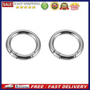 2pcs 2cm Circle O Ring Connection Alloy Metal Bags Belt Buckles DIY Accessori