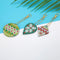 5pcs DIY Full Drill Special Shaped Diamond Painting Christmas Bell Key Ring
