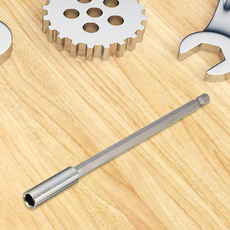 1/4 Hex Shank Long Handle Screwdriver Tip Magnetic Connecting Rod (150mm)
