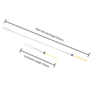 5x Outdoor BBQ Forks Stainless Steel Telescopic Camping Barbecue Sticks