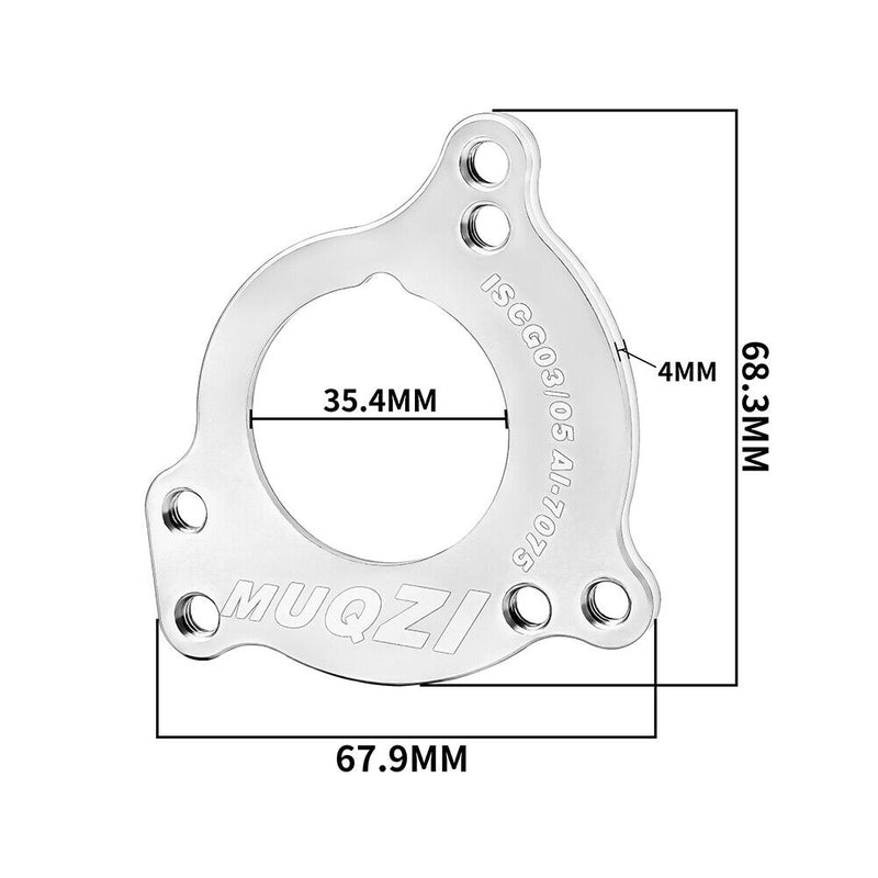 Bicycle Chain Protector Aluminum Alloy Bike Chain Guide Conversion Cycling Parts