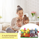 Cartoon Baby Cloth Book Colorful Early Learning Montessori Quiet Books