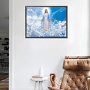 5D Diamond Painting Kit Jesus Shines Full Round Drill DIY Crafts Mosaic Picture