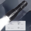 Powerful LED Flashlight Torch USB Rechargeable Waterproof Outdoor Camping Lights